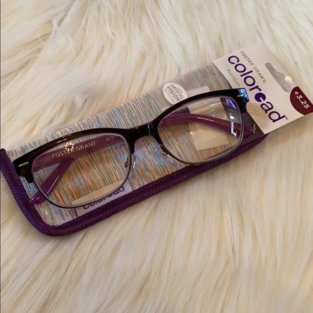 FOSTER GRANT Coloread Cleo +3.25 Magnify Readers
